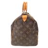 Used Louis Vuitton Monogram Speedy 35 M41524 Boston Bag Canvas Brown Authentic 1221