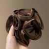 Soft Silk Scrunchies, Large Elastic Hair Rubber Bands for Women