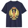 Spanish Army Emblem   T Shirt Summer  100 Cotton T Shirts For Men Hipster Casual Tee Shirt Short Sleeve Y2K Casual Tops