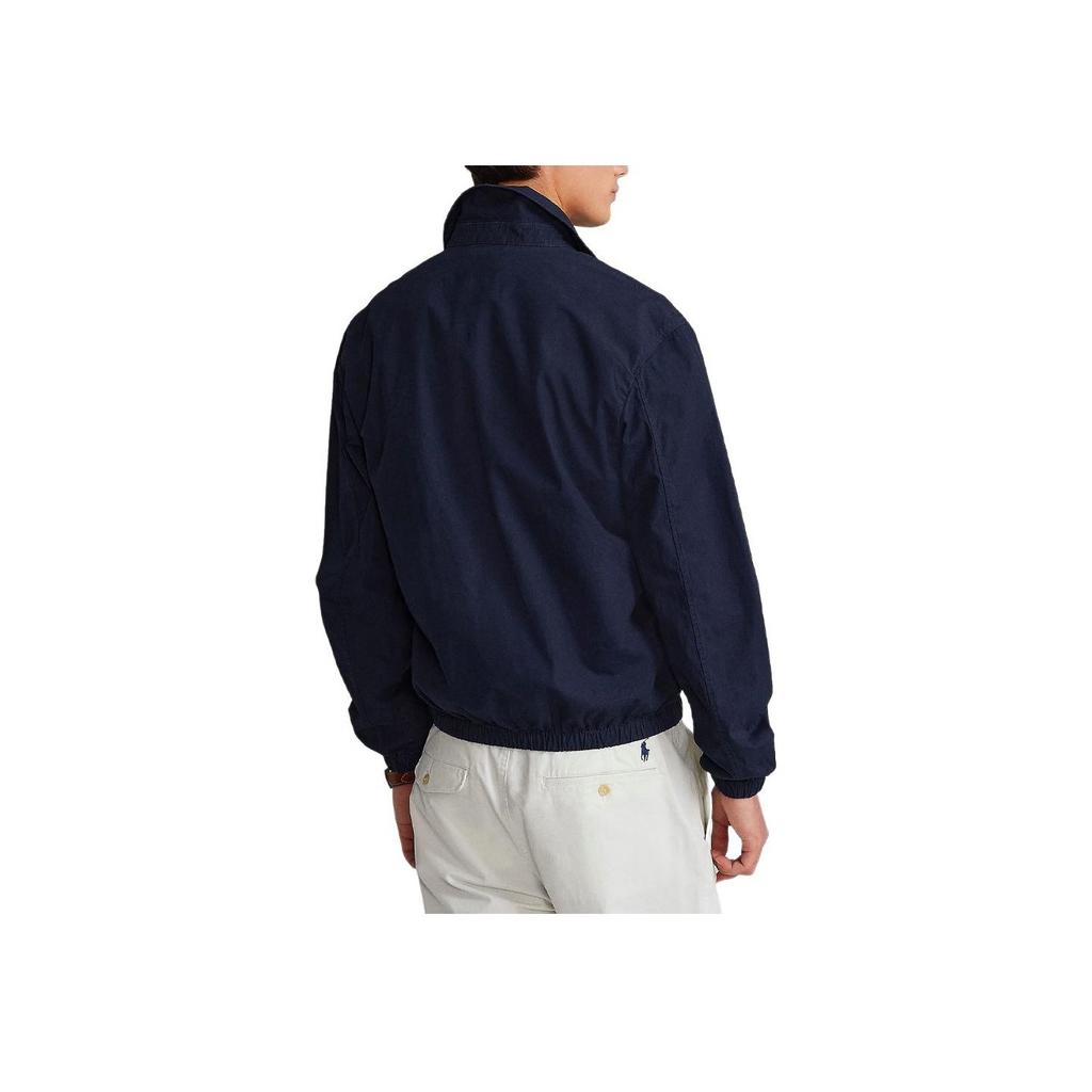 Polo Ralph Lauren Solid Color Polo Jacket Men Jackets Blue 710704084-010
