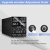 Doppia Alimentazione da Laboratorio NICE-POWER 120V 3A 4 in 1 Alimentazione da Laboratorio Uscita Doppia Indipendente Serie e Parallelo SPS1203-2KD Ingresso AC220V