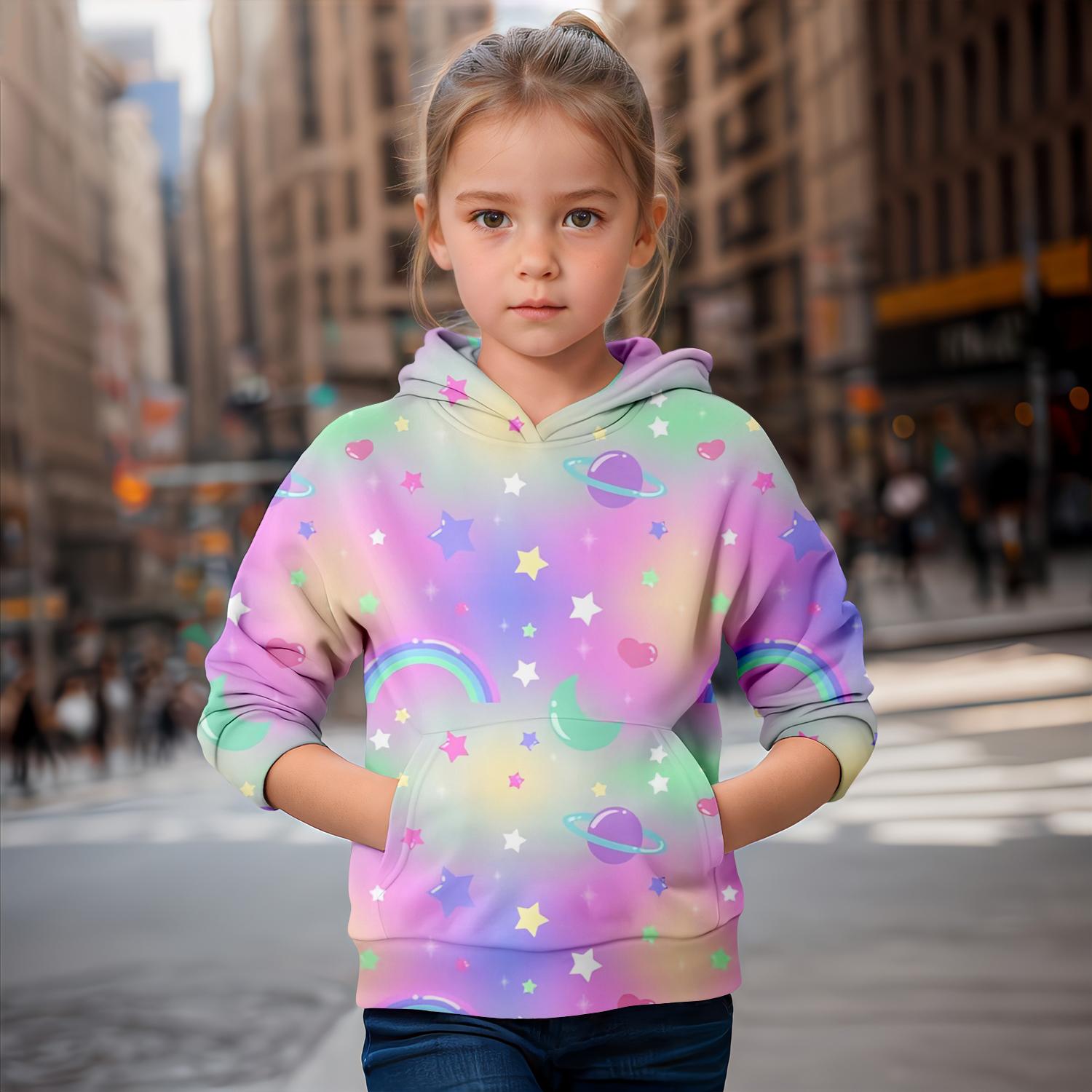 

Одяг для дівчат Толстовки з принтом Rainbow Friends Осінній дитячий одяг Модні топи з довгими рукавами Дитячий одяг Одяг для хлопчиків 160