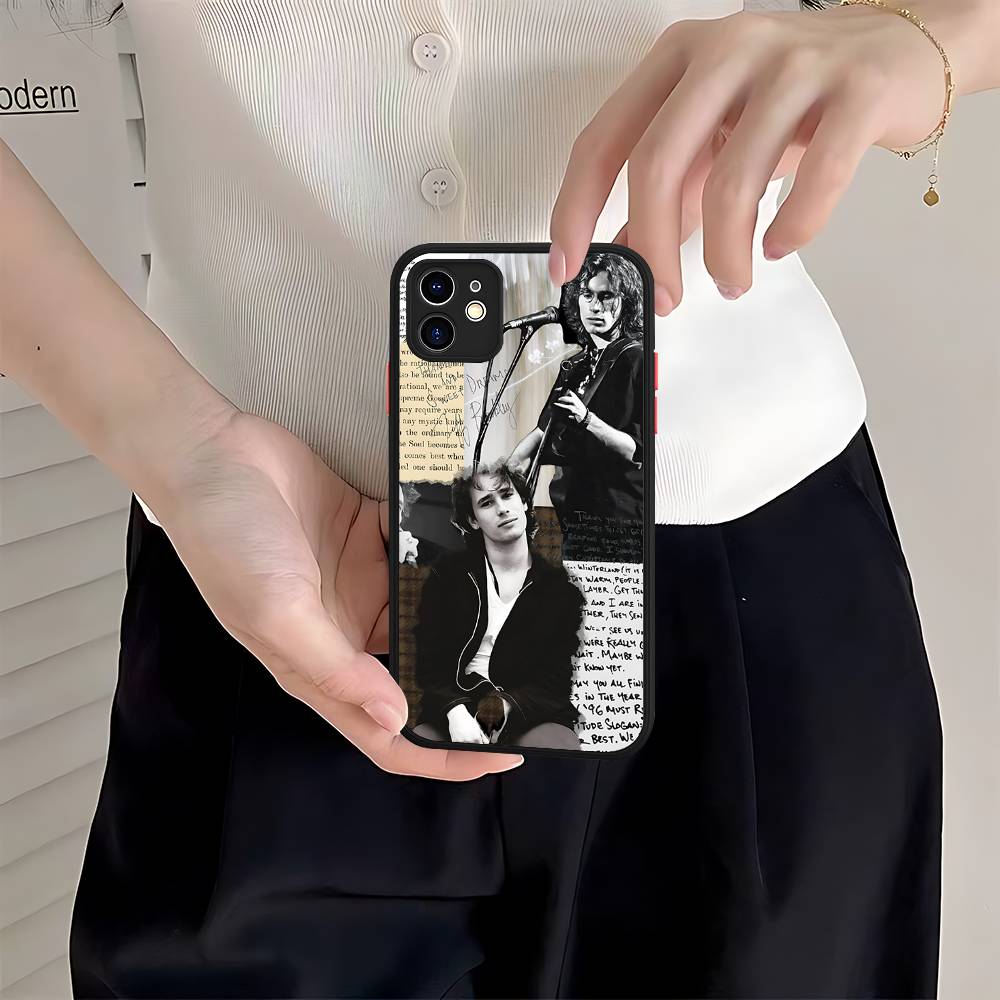 J-Jeff B-Buckley Phone Case For IPhone 16e 16 15 14 13 12 11 Pro Max X XS MAX Plus Spuerstar Matte Cover