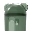Wall Mount Storage Box with Lid Extraction Type Underwear Sock Dispenser Large Capacity Plastic Organizer Green