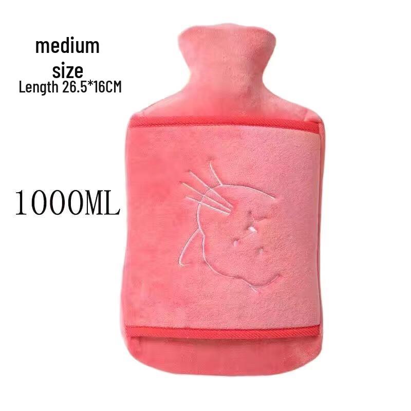 

SOTHING Water-Filled PVC Hot Water Bottle with Hand Pockets 1000ml