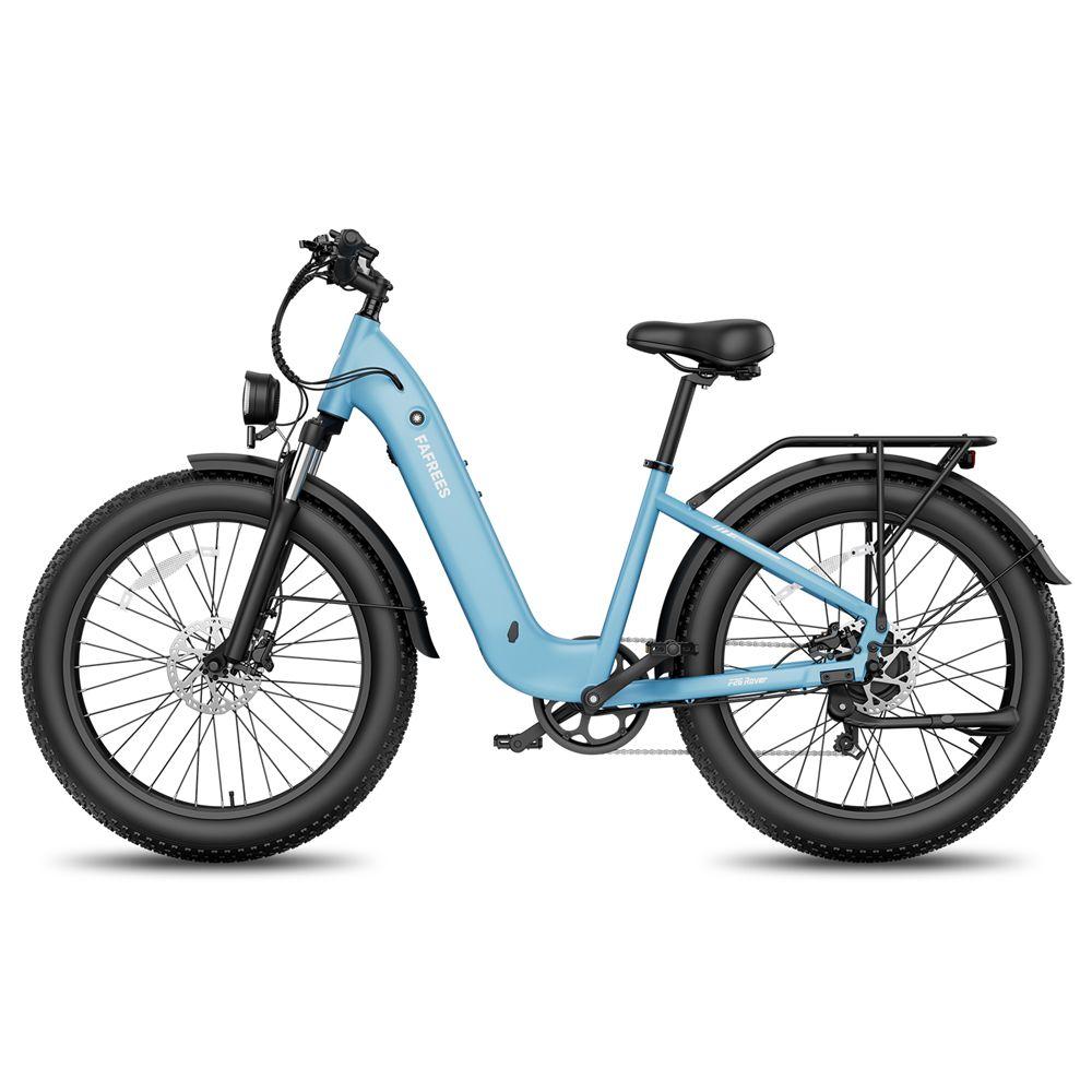Bicicleta Elétrica Fafrees F26 Rover Motor 250W Pneu Gordo 26" Bicicleta Elétrica para Adultos Todo o Terreno 48V 20Ah Freio a Disco Hidráulico 7 Velocidades Carga Máxima 150Kg