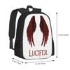 Lucifer Sale Backpack Fashion Bags Luficer Satan Demonio Cristo Serie Scify Sci Fy