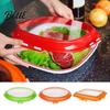Vacuum Sealed Food Fridge Case Lid Stackable Tray with Container Preservation Reusable Storage for Kitchen
