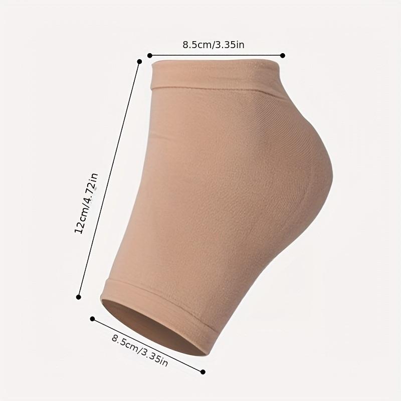 2pcs Gel Moisturizing Heel Socks Ideal for Dry Cracked Feet Hydrating Socks Including Breathable Gel Pads Day Night Use