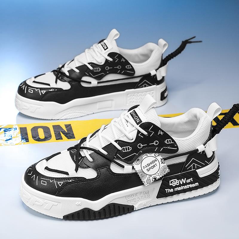 Board Shoes Men's Trendy Brand Shoes Men's Shoes Summer New Guochao Men's Casual Cloth Shoes Men's Breathable Versatile Sports Shoes