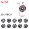 10-50pcs Ball Bearings Deep Groove Miniature Bearings For Skateboard Scooter 3D Printers Bearings 623ZZ 608ZZ 6900ZZ 687ZZ