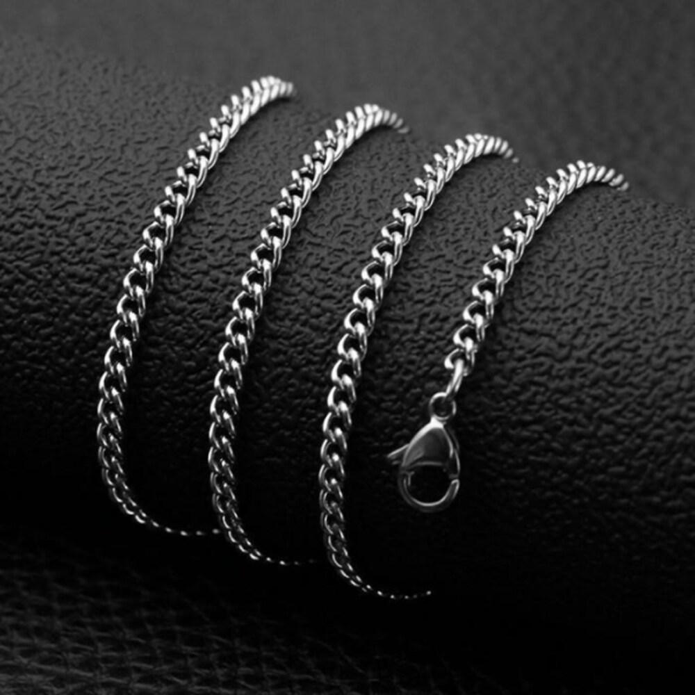 

[Onoma] Onm Chain Necklace Surgical Steel Chain Surgical Steel Necklace Surgical (17773408)