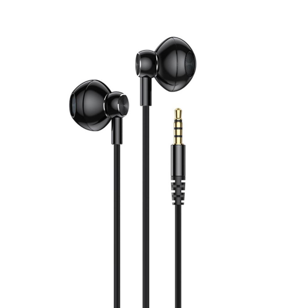 Dual Plug Dual Jack Headphones in Ear Wired Headset 3.5mm Wired Earphones  for Desktop/Computer/PC