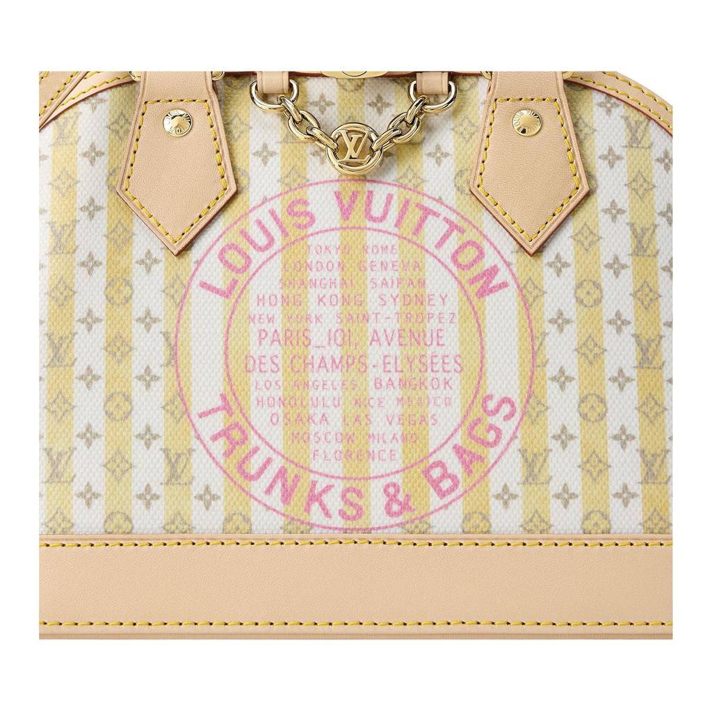 LOUIS VUITTON Alma BB Coated Canvas Shoulder Bag, Crossbody Bag, Handbag Small Women's Multicolor M28672