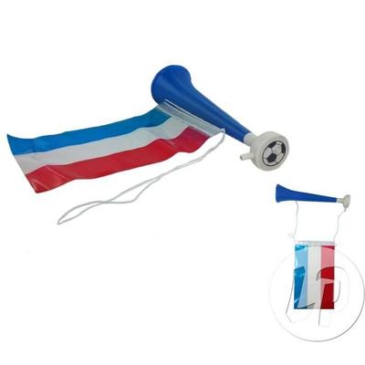 Trompet - Fransa - Sis kornası - Fransız bayrağı - 29 cm - Karışık