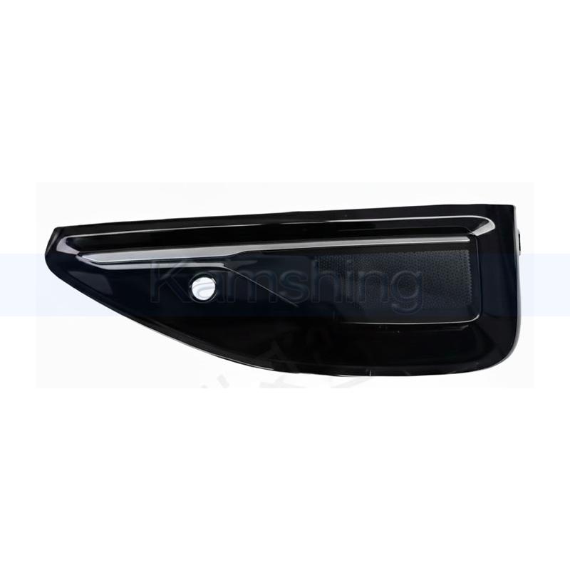 Kamshing Front Bumper Lidar Cover Plate For Xpeng G6 Radar Decorative Panel Front Foglight Frame without hole left