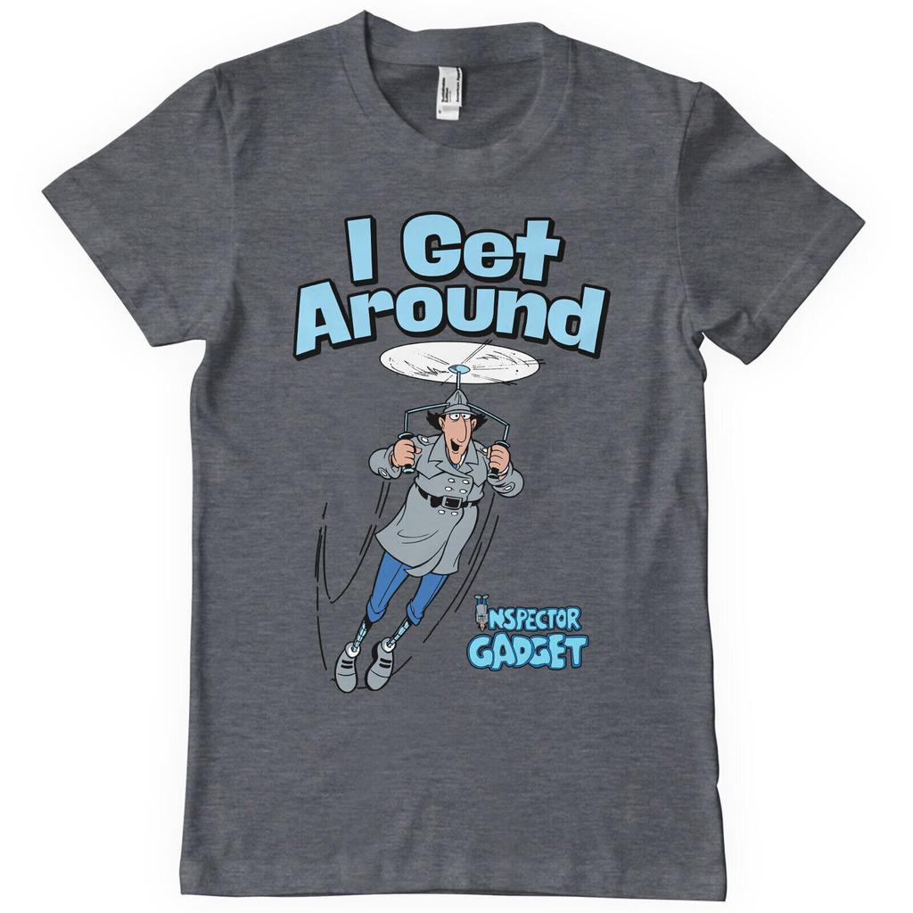 חולצה רשמית של אינספקטור גאדג'ט I Get Around לגברים