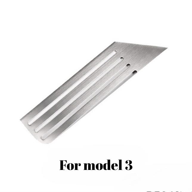 For Tesla Model 3 Model Y Aluminum Alloy Anti-Slip Foot Pedals Set Brake Gas Accelerator Rest Pedal Black Car Accessories