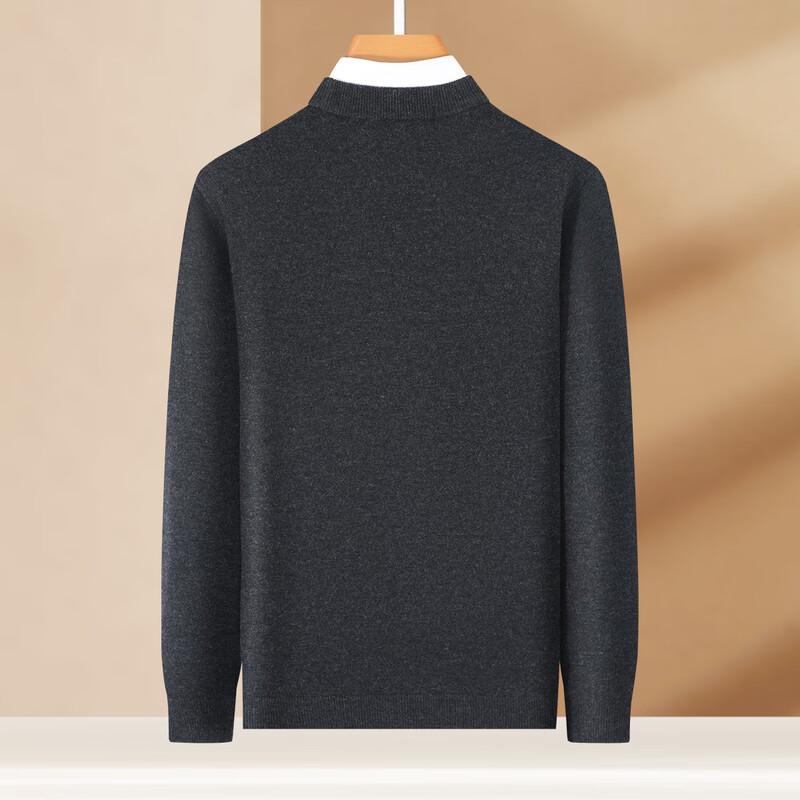 Men's 100% Merino Wool Crew Neck Sweater