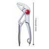Industrial Grade Water Pump Pliers Thickened Wear-resistant Multifunctional Tool Compact Miniature Installation Tool Maintenance