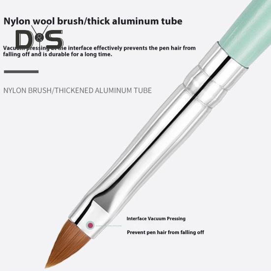 Nail Art Brushes Set Nail Design Painting Brush Kit for Gel Acrylic Detailing Dotting Ergonomic Handles Nail Dotting Tool for Beginners Pros