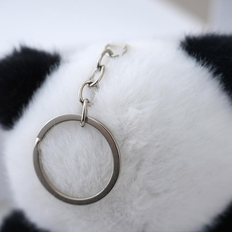 Chengdu Cute Panda Plush Keyring Soft And Fluffy Doll For Cute Accessible Collectibles