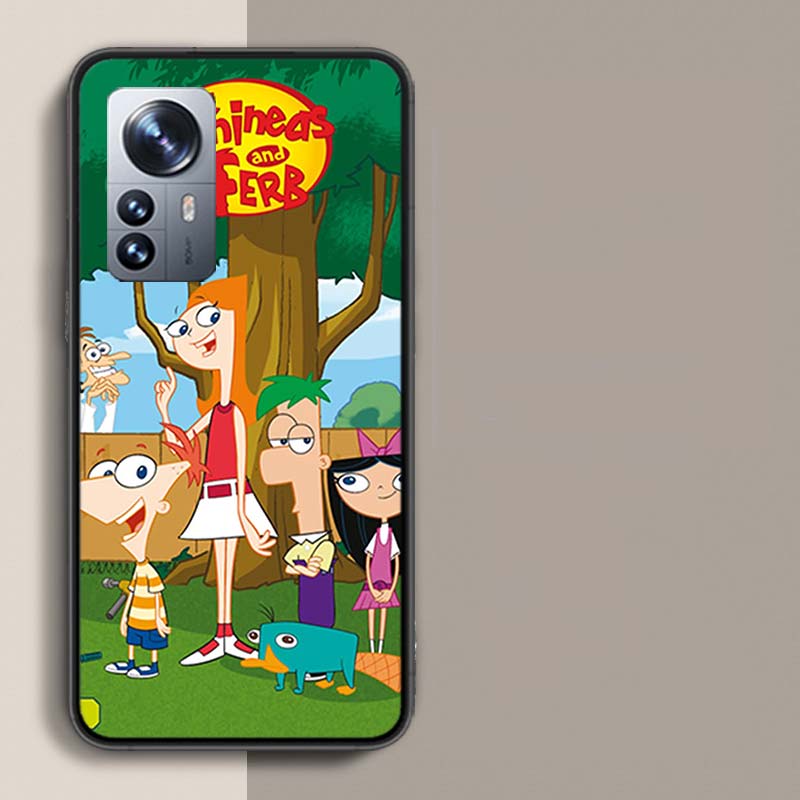 Cartoon Perry The Platypus Phone Case For Redmi Note 13 Pro Plus 14 Pro+ 12S 12 11S 11T 11E 11 10S 10 9S 9 Xiaomi Capa TPU