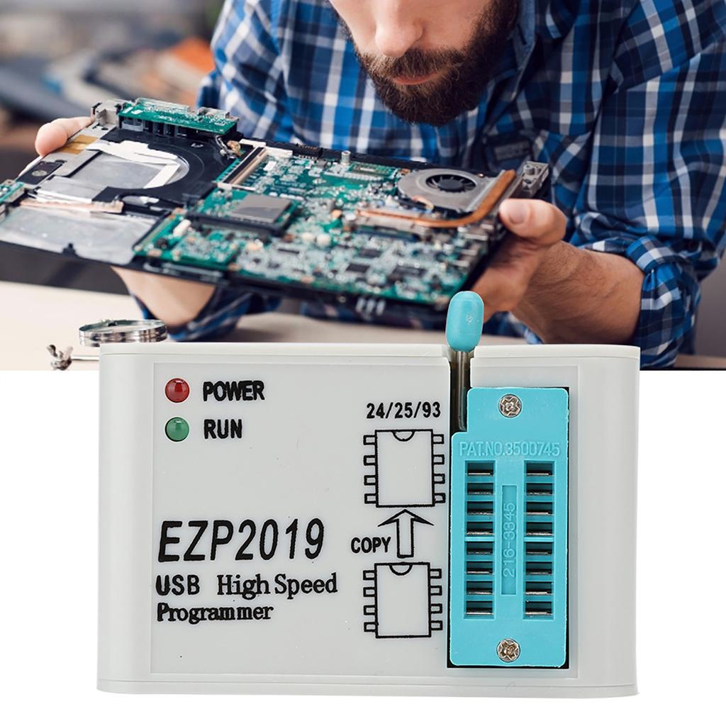 EZP2019+ Hochgeschwindigkeits-USB-SPI-Programmiergerät mit getesteter Basis, unterstützt PC-Software-Firmware-Updates