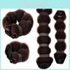 New Popular Nylon Hair Bun Maker Stylish Non-damaging Bun Twist Hair Accessory
