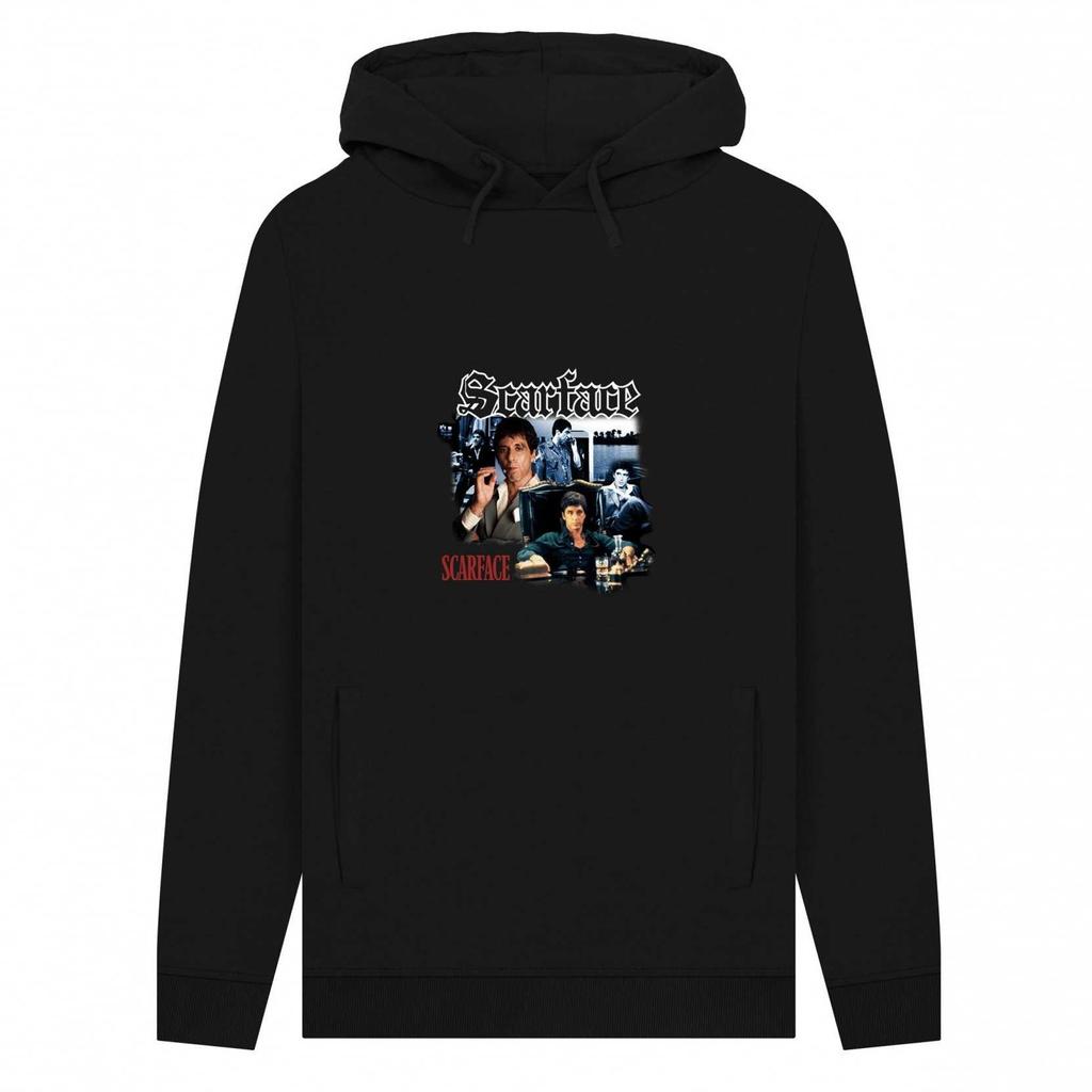 Scarface Unisex Adult Homage Vintage Hoodie