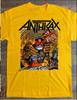 Camiseta de Algodón de Manga Corta Anthrax para Hombre Camiseta de Manga Corta Todas las Tallas S a 5XL Camiseta Unisex