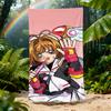 C-cardcaptor anime cute S-sakura Towel Beach Quick Dry Soft Pool Towels Gift for Travel Gym Shower Camping sports