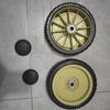 For Honda Lawn Mower Wheel 20CM Plastic Wheel Covers Replacement Kit HR214 HRU214 HRU215 Front Rear Wheels Garden Tools