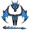 Halloween Dragon Costume Set Lightweight Colorful Cosplay Accessory Party Photography Dance Event
