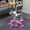 1pc Courage the Cowardly Dog Office Round Area Rug, Under Office Chairs Bedroom Living Room Home Decor, Room Decoa1016065