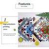 Waterdichte 3D Mandala Patroon Tegelstickers Keuken Badkamer Decoratie Zelfklevende Muur Meubelstickers Vloerbehang