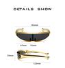 Futuristic One-piece Mirror Personalized Electroplated Sunglasses Women Men 2026 Y2K Steampunk Goggles Rave Party Glasses UV400
