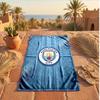 Asciugamano da Spiaggia Tema Manchester City Morbido Asciugatura Rapida?Asciugamano Asciutto Per Vacanze Estive Al Mare Nuoto