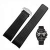 Classic Natural Rubber Watchband For TAG HEUER GRAND CARRERA Wristband Waterproof Sport Strap 22mm 24mm Soft Silicone Watch Bracelet