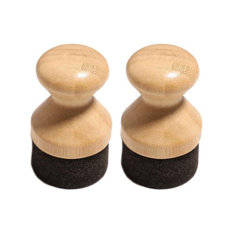 

AEE4-Kitchen Cutting Board Oil Wax Applicator Work Table Oiling Sponge Bamboo Wood Oiling Tool