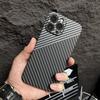 Applicable To Apple 11 Carbon Fiber Pattern PC Mobile Phone Case iphone11PROMAX Kevlar Ultra-thin All-inclusive Protective Case