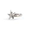 SEWNSWEN SILVER GEM STARFISH RING