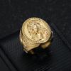 Europe, America, Ring, Vacuum Plated Gold   Cross Men's Ring 2026