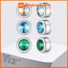 Xiaomi Brincos Magnéticos de Zircônia Vnox para Homens, Brincos de Clipe Não Perfurados de Aço Inoxidável 8mm, Joias Hipoalergênicas Punk Rock Presente