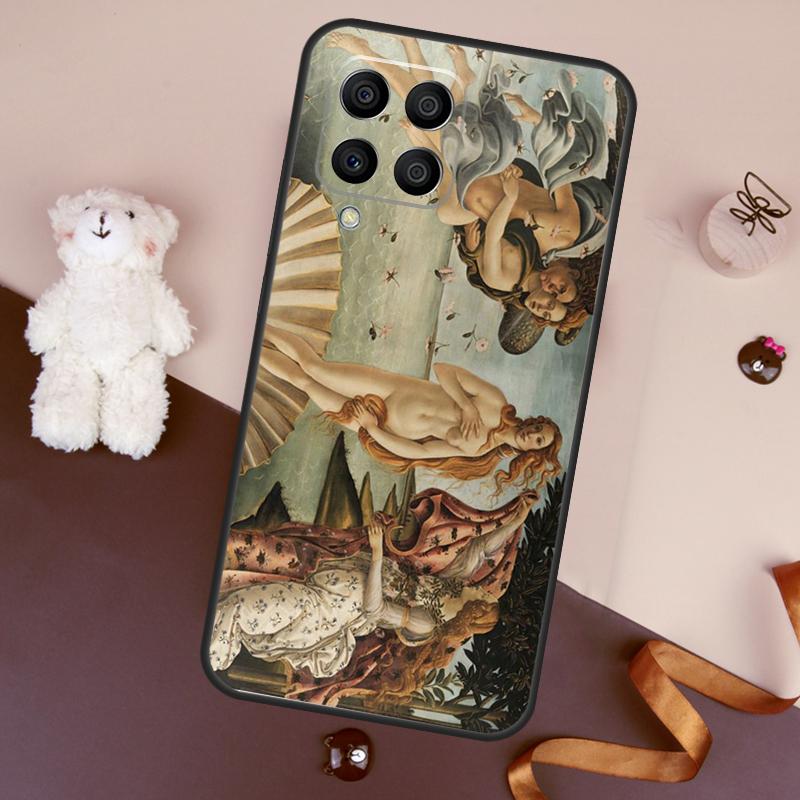 Art Painting Birth Of Venus Case For Samsung Galaxy M06 M53 M13 M31 M11 M35 M55 M15 M56 M36 M16 M12 M32 M52 M14 M34 M54