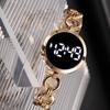 Women's Fashion Small Simple Touch Screen Chain Watch Women Steel Belt Student Bracelet Electronic Women Fashion Watch