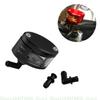 Motorcycle Brake Fluid Reservoir Cup & Support Bracket Aluminum Brake Fluid Reservoir Container with Rack for Motorbike