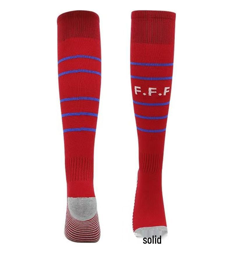World Cup Over-the-Knee Football Socks - Argentina & Miami Barca Design for Adults & Kids