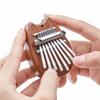8 tasti Mini Kalimba Thumb Piano Dita Percussioni Legno Massello Giocattolo Regalo Musicale
