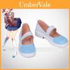 Scarpe Cosplay di Lusso in Ecopelle Doki Doki Literature Club Monika per Donna